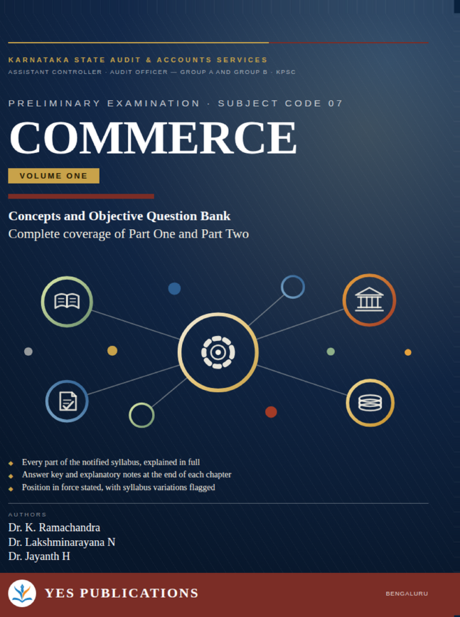 K-SAAD COMMERCE Volume One Book